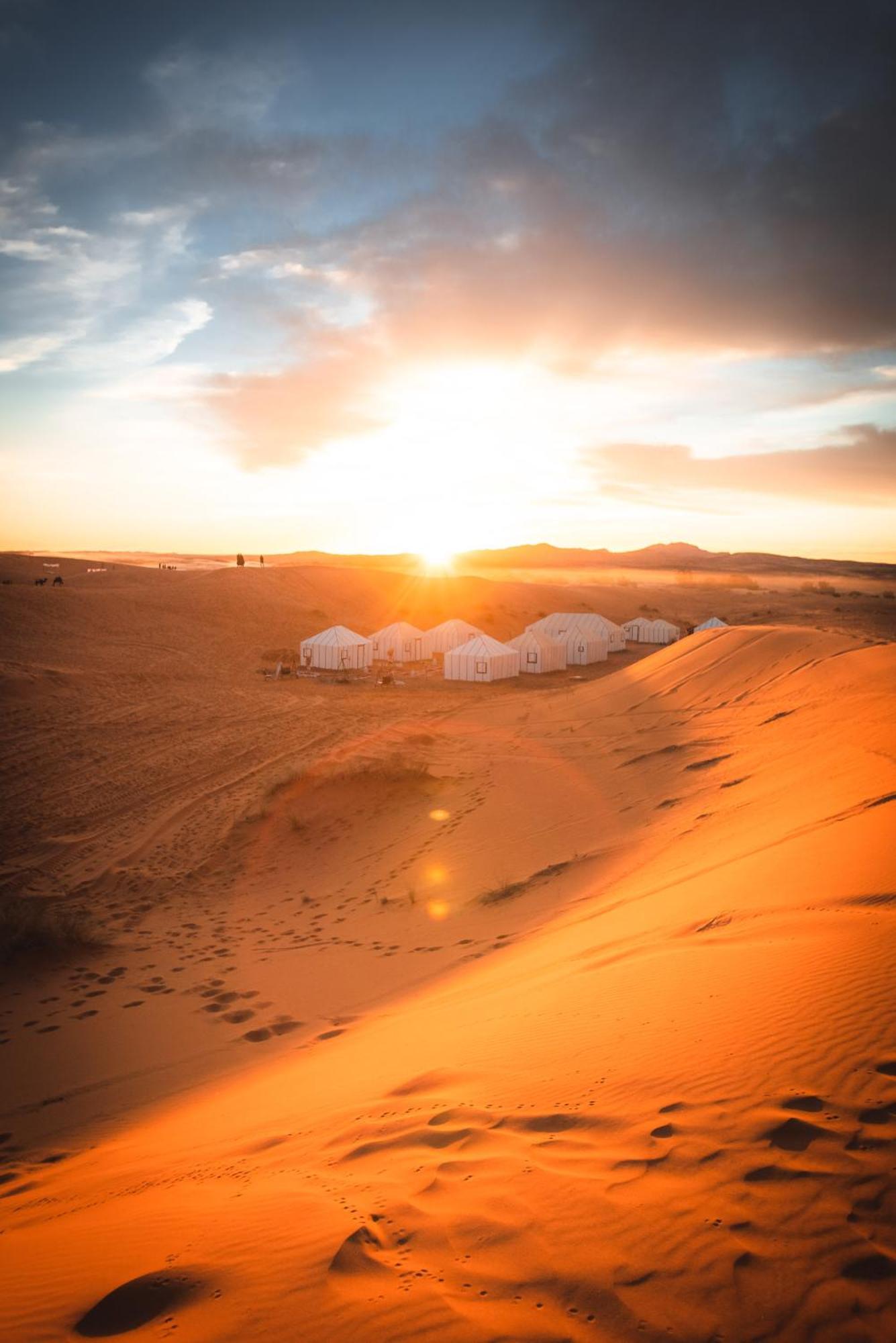 Erg Chebbi Khamlia Desert Camp Merzouga Exterior foto